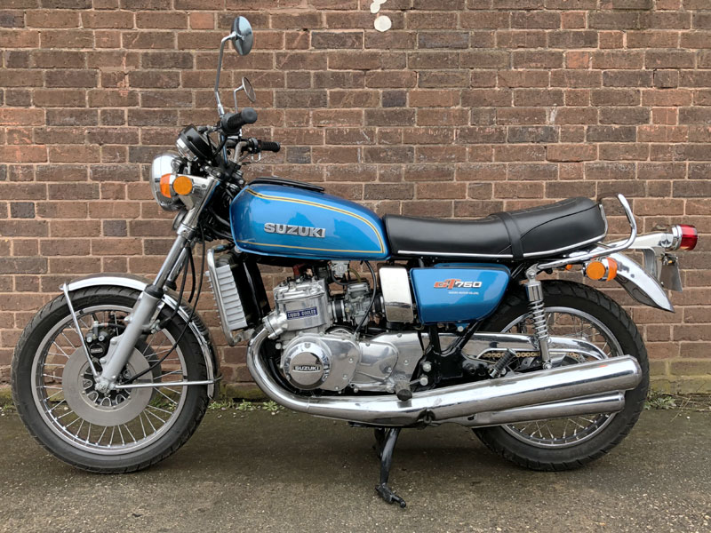 Lot 202 - 1976 Suzuki GT750A