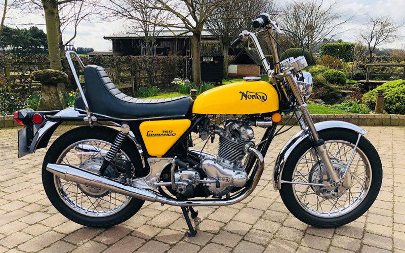 Lot 206 - 1971 Norton Commando 750 Hi-Rider