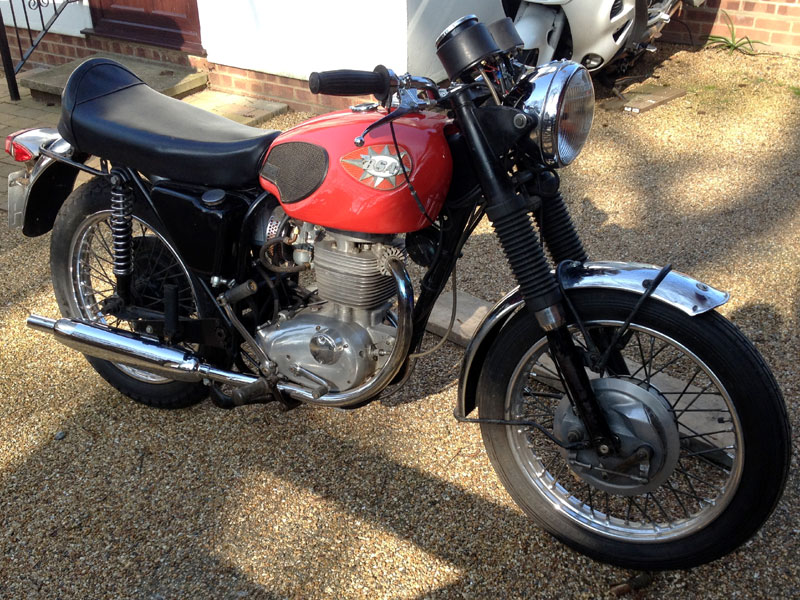 Lot 208 - 1970 BSA B44 Shooting Star