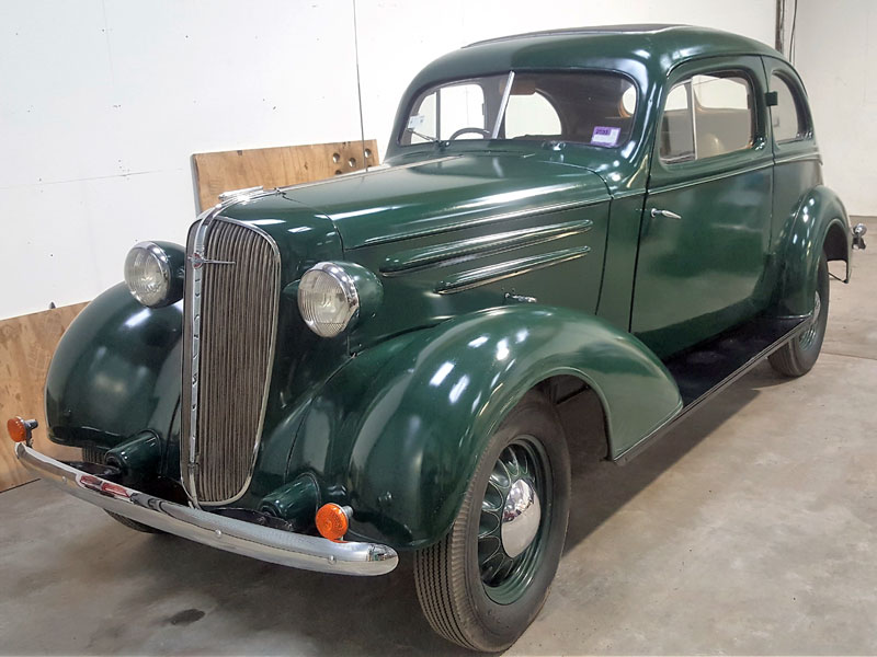 Lot 21 - 1936 Chevrolet Six 'Sloper' Sports Coupe