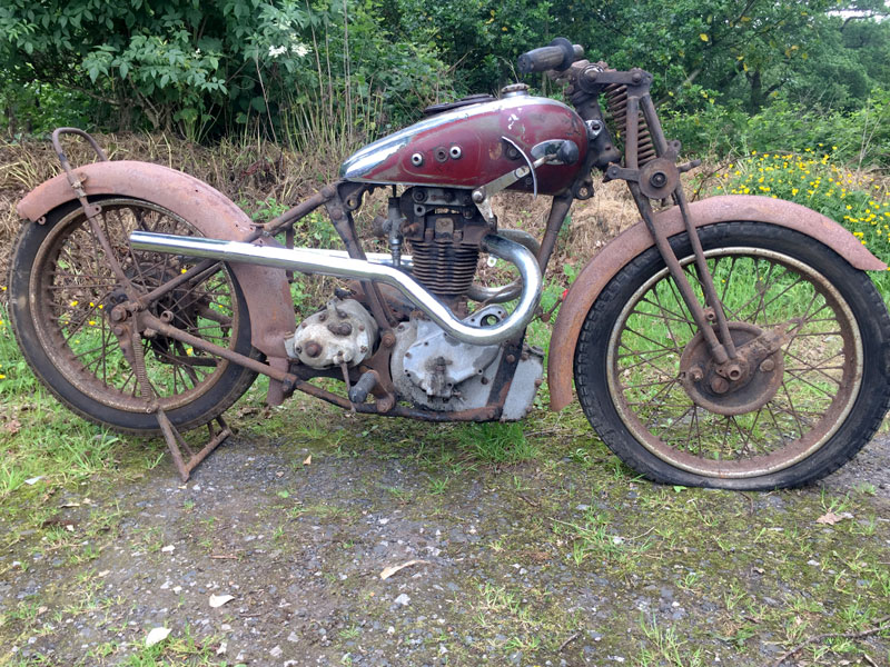 Lot 178 - 1935 BSA R35/5 Blue Star