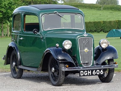 Lot 59 - 1936 Austin Seven Ruby Deluxe