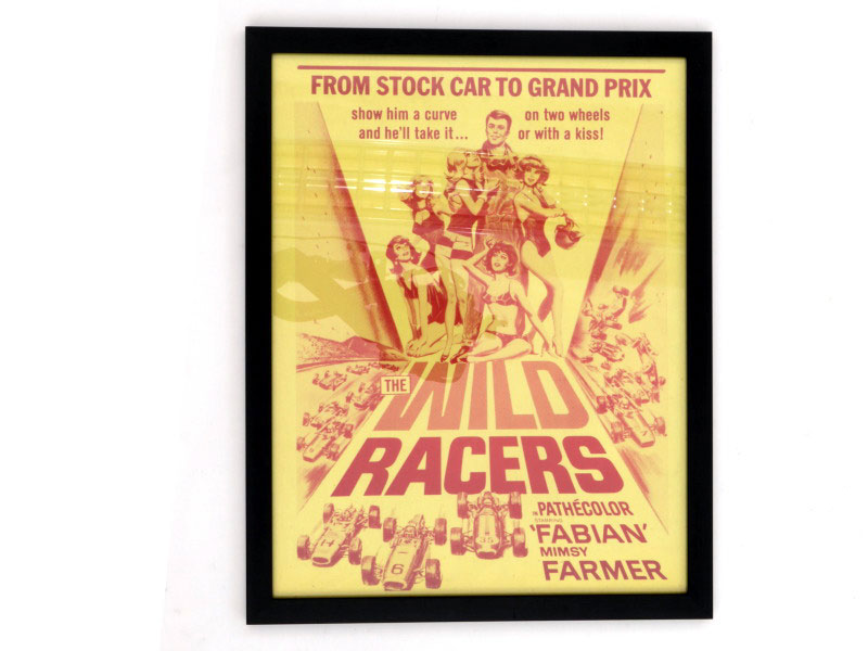 Lot 45 - 'The Wild Racers' Original Movie Poster Lobby Card