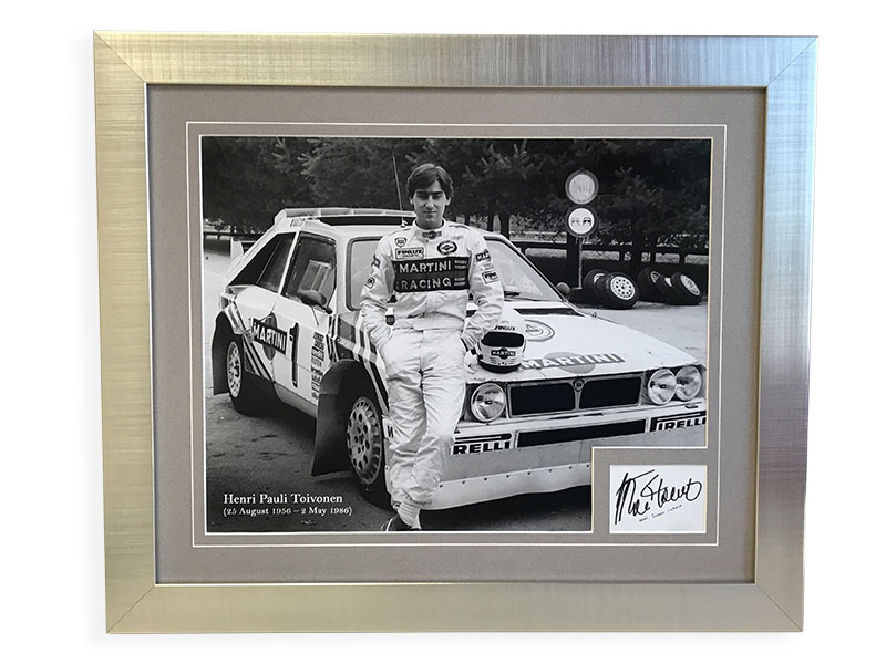 Lot 111 - Henri Toivonen Autograph Presentation (1956 - 1986)