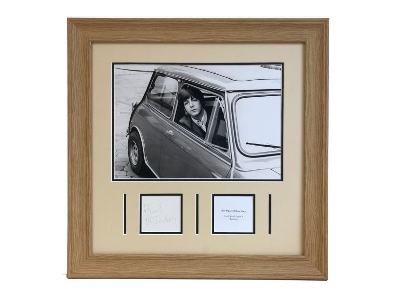Lot 413 - Paul McCartney Autograph Presentation