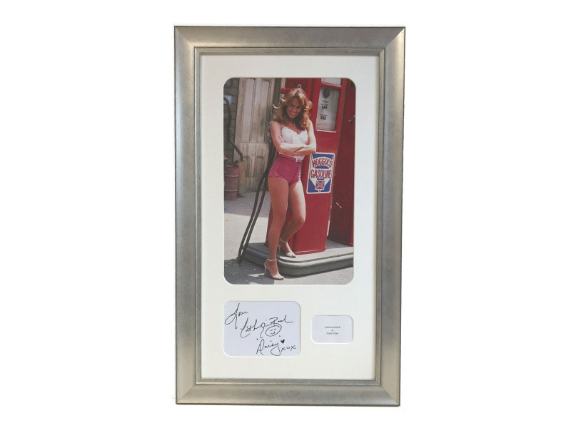 Lot 387 - Catherine Bach as 'Daisy Duke' Autograph Presentation