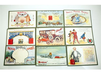 Lot 109 - A Quantity of Shell Petrol Advertising Postcards