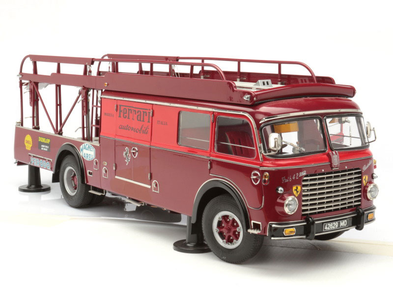 Lot 228 - CMC Models - Ferrari 'Automobili' Fiat Transporter
