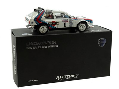 Lot 252 - Autoart Models - Lancia Delta S4 Rally Car