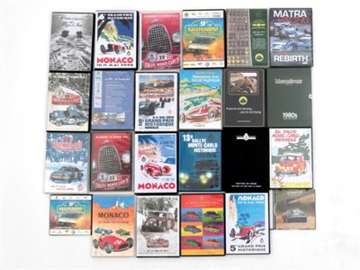 Lot 265 - A Selection of Motor Racing DVDs