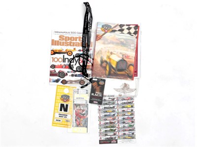 Lot 293 - An Indianapolis Programme Pack