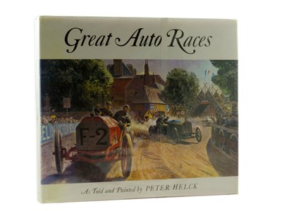 Lot 396 - 'Great Auto Races' by Peter Helck