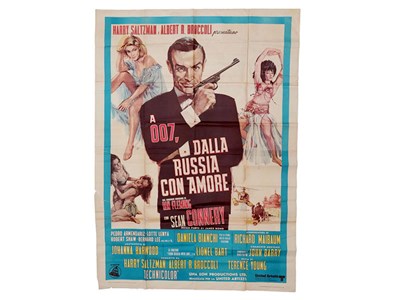 Lot 484 - James Bond 'From Russia With Love' Original Poster