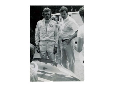Lot 200 - 'Steve McQueen at Le Mans' Wall Sign