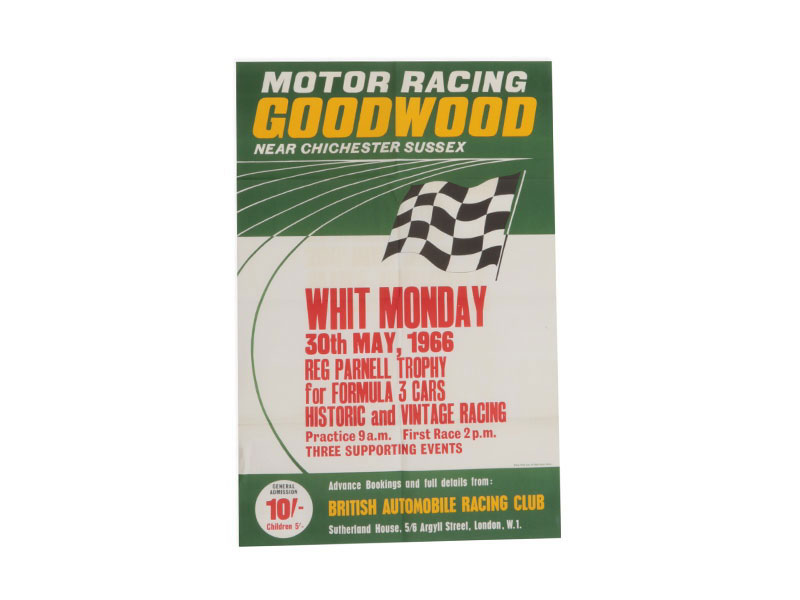 Lot 50 - Goodwood Motor Circuit Original Poster