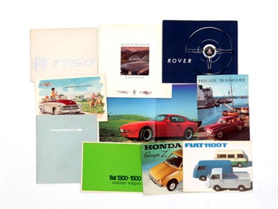 Lot 380 - A Quantity of Sales Brochures