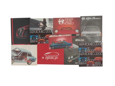 Lot 440 - Quantity of Alfa Romeo Sales Brochures