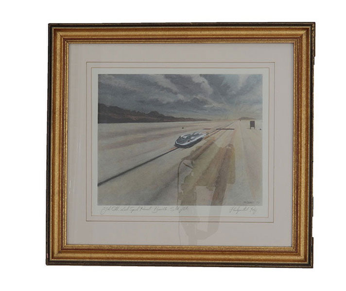 Lot 427 - 'John Cobb at the Bonneville Salt Flats'
