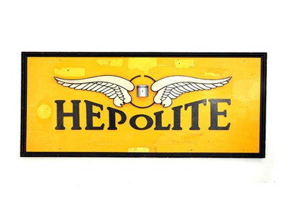 Lot 346 - A Very Large Hepolite Pistons Advertising Sign