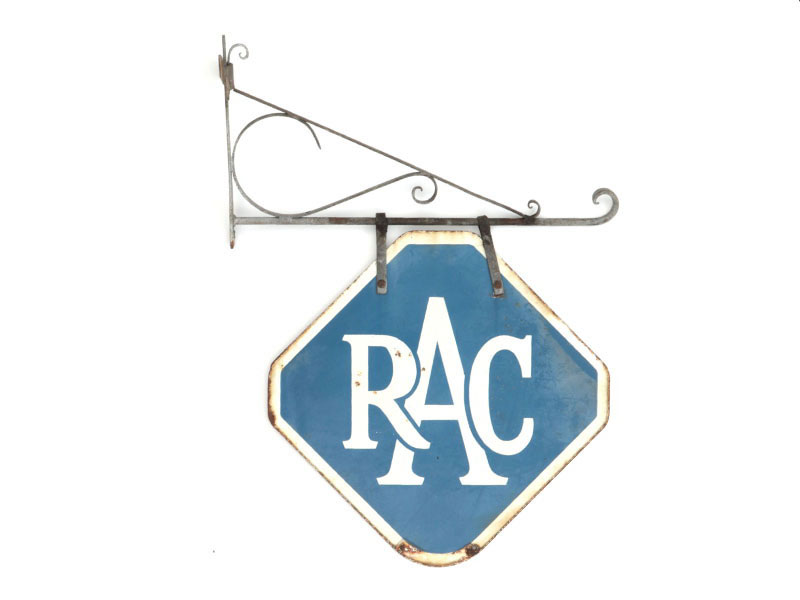 Lot 71 - An RAC Enamel Sign