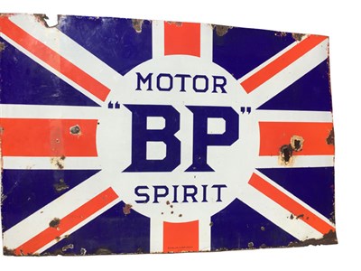 Lot 315 - A Very Large BP Motor Oil Enamel Sign