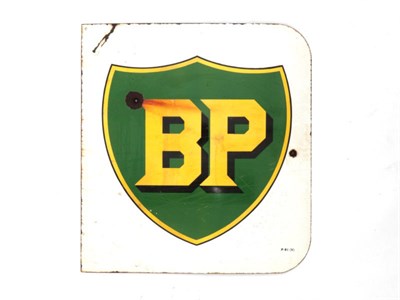 Lot 118 - A BP Enamel Sign