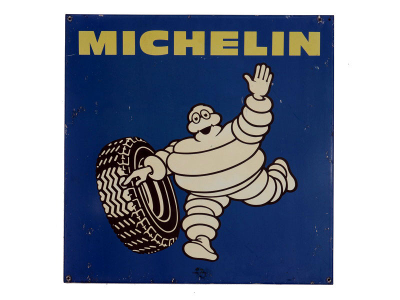 Lot 11 - A Michelin Tyres Advertising Sign