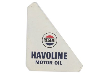 Lot 351 - A Havoline Motor Oil Advertising Sign