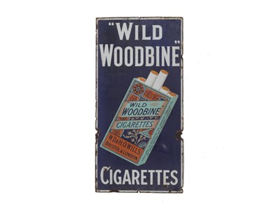 Lot 507 - A Wills 'Wild Woodbine' Enamel Sign