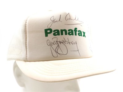 Lot 526 - A Signed 'Panaflex' Baseball Cap