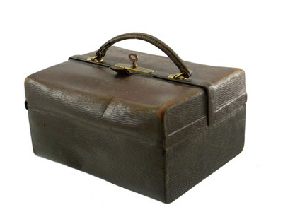 Lot 378 - An Early Travelling Vanity Case