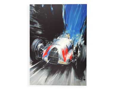 Lot 226 - Auto Union (Canvas Edition) by Klaus Wagger