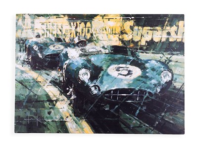 Lot 450 - 'Aston One-Two' (Canvas Edition) by John Ketchell
