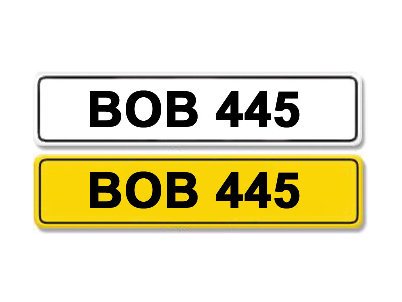 Lot 1 - Registration Number BOB 445