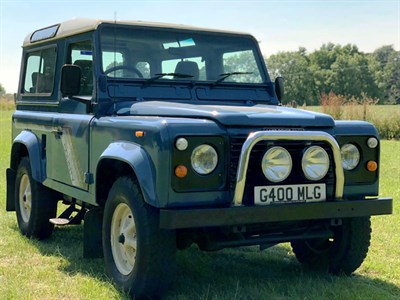Lot 86 - 1989 Land Rover Defender 90 TDi County