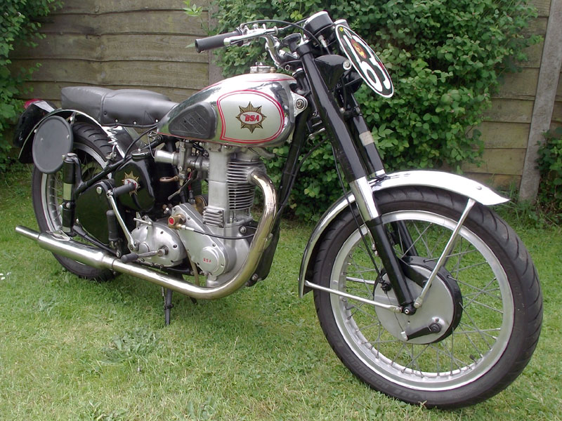 Lot 138 - 1951 BSA ZB32 Gold Star