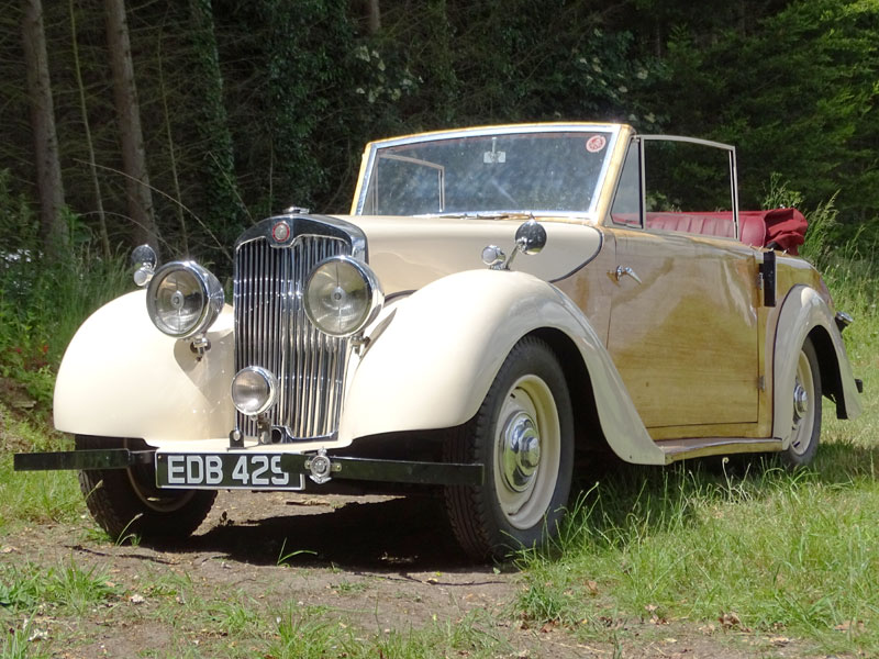 Lot 7 - 1947 Lea-Francis 14hp Drophead Coupe