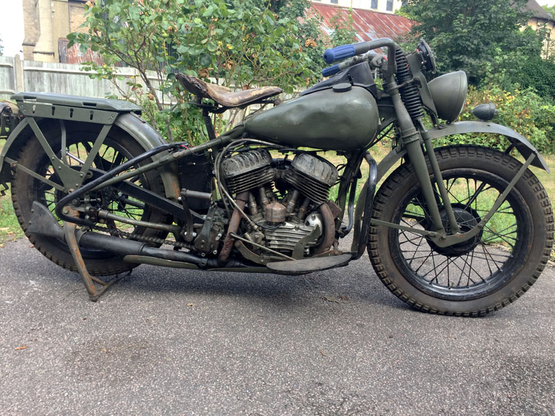 Lot 105 - 1947 Harley Davidson WLA