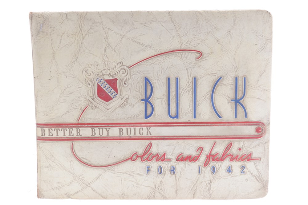 Lot 44 - A Rare Buick Dealer's Brochure for the 1942-Range