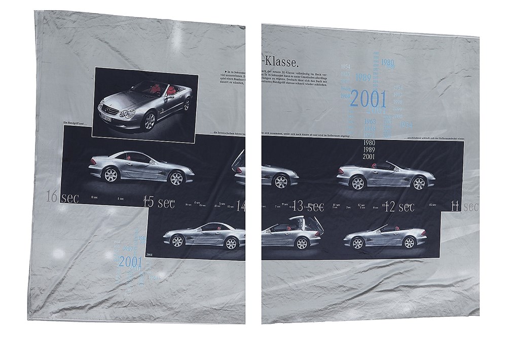 Lot 65 - A Mercedes-Benz Showroom Banner