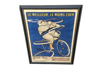 Lot 202 - A Rare Michelin Tyres Advertising Poster