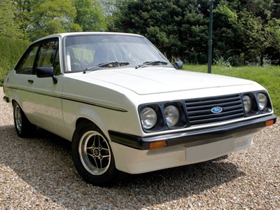 Lot 120 - 1986 Ford Escort RS 2000