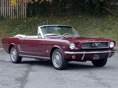 Lot 31 - 1966 Ford Mustang 289 Convertible