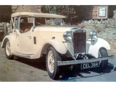 Lot 123 - 1936 British Salmson S4C Tourer