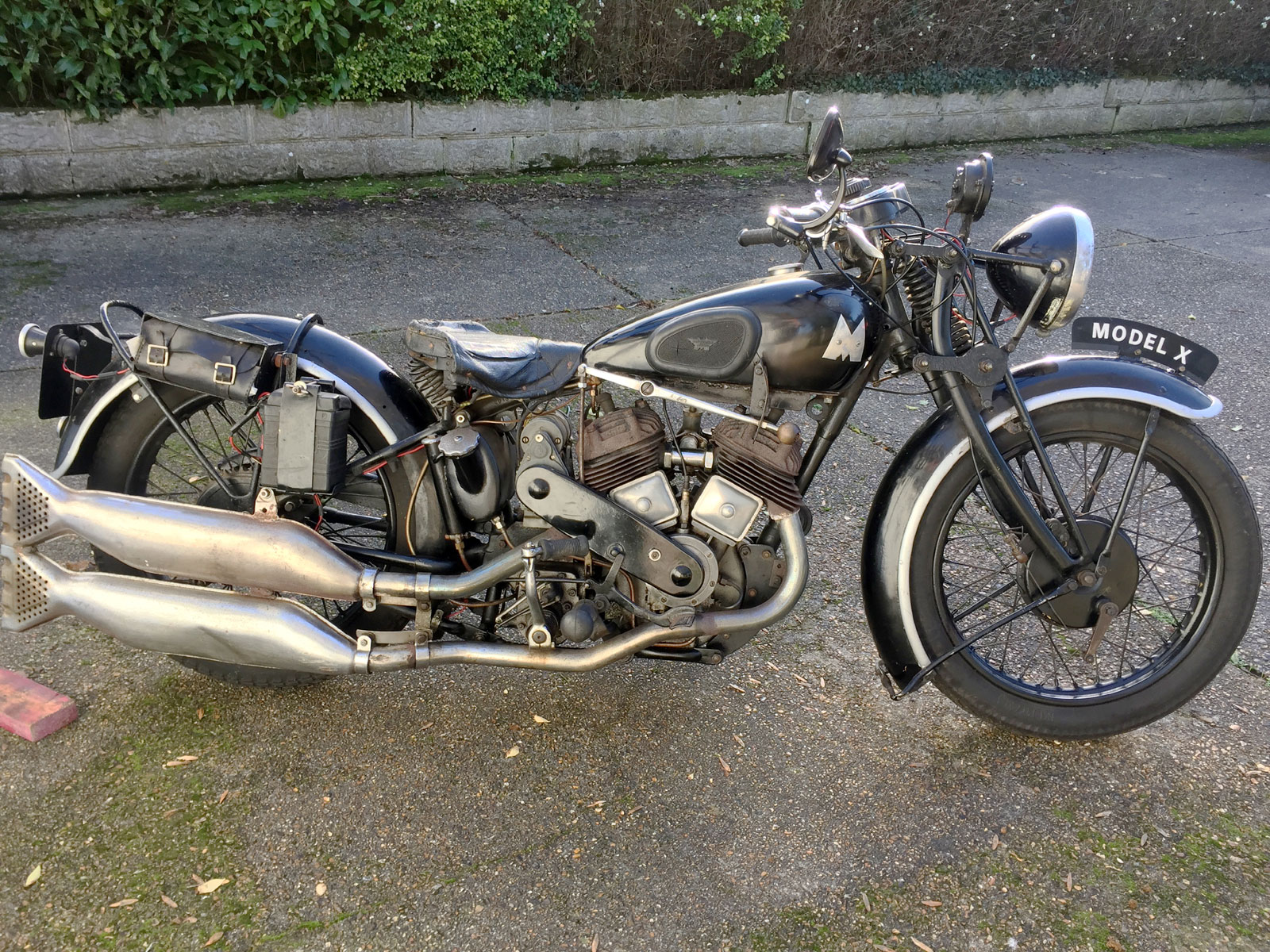 Matchless X Type Lot 123 - 1932 Matchless Model X