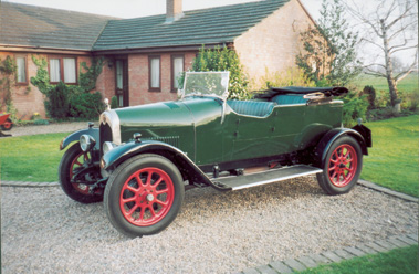 1925 Crossley 15/30 Three Door Open Tourer