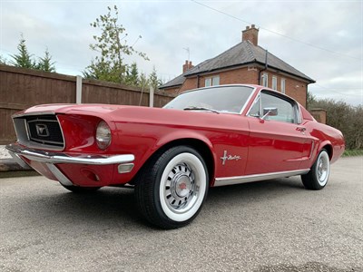 Lot 83 - 1968 Ford Mustang 289 Fastback