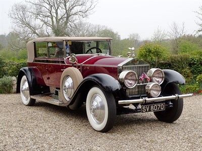 Lot 71 - 1927 Rolls-Royce Phantom I All-Weather Cabriolet by Murphy