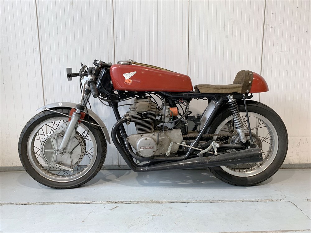 honda cb350 race engine