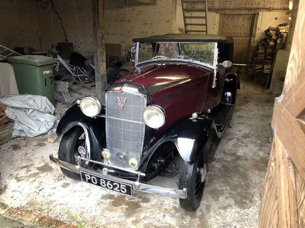 Lot 16 - 1933 Vauxhall DX 14/6 Stratford Tourer